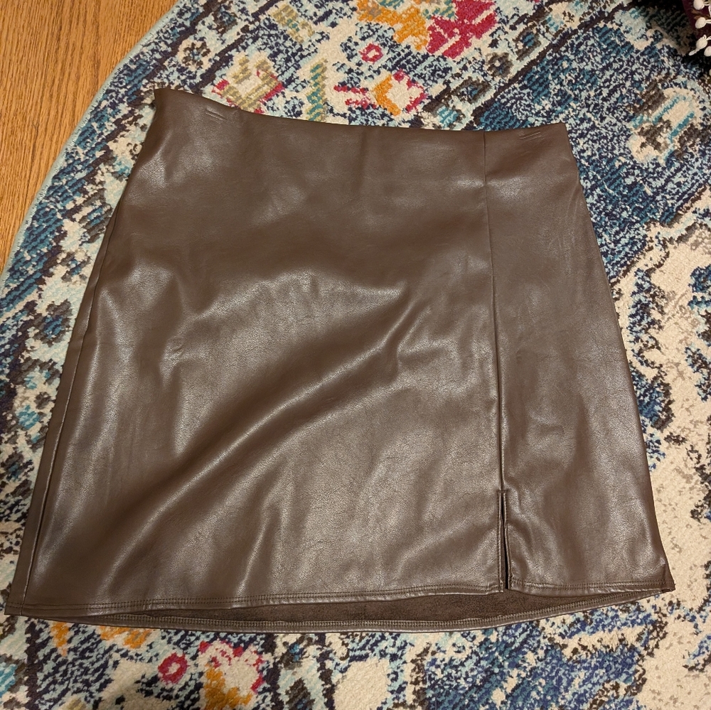 Old Navy Chocolate Brown Mini Skirt